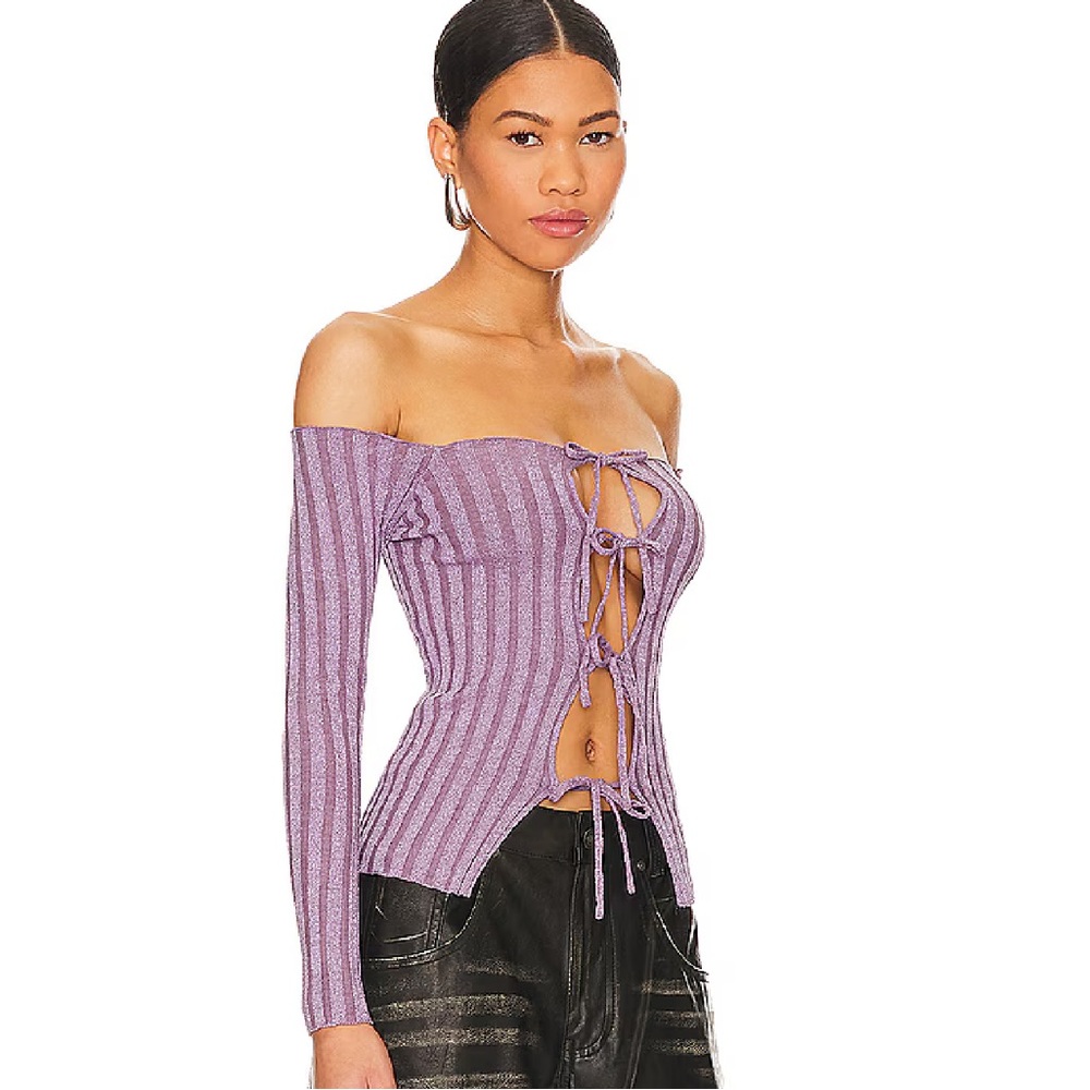 Superdown Lola Off Shoulder Top, Size: XS